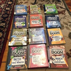 The Notebook of Doom Book Set - Assorted Color Hardcover Collection